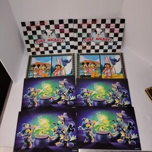 Disneyland Attractions 8 Postcard‎ Set